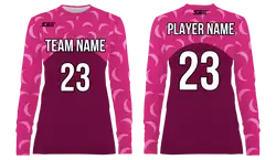 Custom top curby shapes adult youth unisex long sleeves soccer jerseys - Jersey