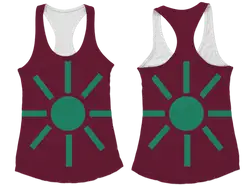 Custom new track racerback sleeveless shirts-style 17 - Shirt-sleeveless