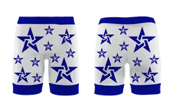 Custom bright stars adult youth volleyball shorts - Short