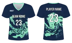 Custom tornado abstract adult youth soccer jersey - Jersey