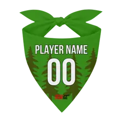 Custom bandana adult youth unisex green - Bandanas