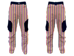 Custom fishing pants adult youth unisex vibrant horizon - Fishing-pants