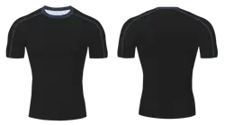 Custom black adult youth unisex compression shirt - Compression-shirts