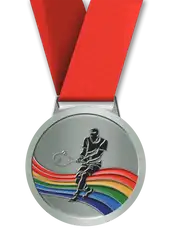 Tennis silver medal awards - Medals-awards
