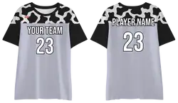 Custom rugby shirt adult youth unisex cheetah print - Rugby-jerseys