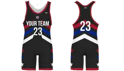 Custom stars & stripes classic adult youth unisex powerlifting singlets - Powerlifting-singlets