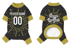 Custom pet holiday pajama midnight spark - Pets-pajama