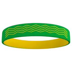 Custom wristband silicone zigzag sports band - Wristbands