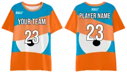 Custom moisture-wicking eye ball adult youth unisex shirt - Jersey