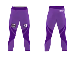 Custom charming adult youth unisex mid calf compression tights - Compression-tights