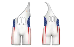 Custom single strap wrestling singlets adult youth unisex freedom fling - Wrestling-singlets