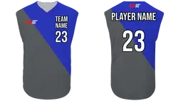 Custom two tone  sleeveless adult youth unisex baseball jersey - Jersey