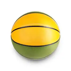 Custom yellow & green basketballs - Basketball-balls