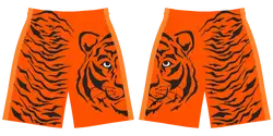 Custom tiger print adult youth unisex shorts - Track-shorts