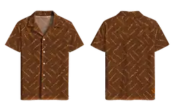 Custom short sleeve collared shirt adult youth unisex dune - Short-sleeve-collared-shirts