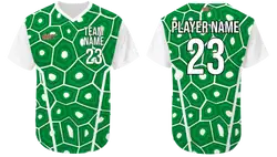 Custom  fashionable no button adult youth unisex baseball jersey - Jersey