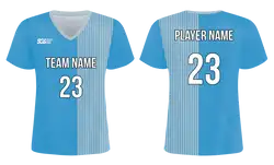 Custom half shirt lines adult youth soccer jersey - Jersey