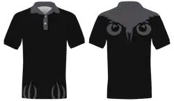 Custom owl design adult youth unisex polo - Golf-polos