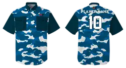 Custom fishing shirt adult youth unisex cobalt blend - Jersey