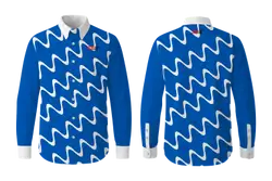 Custom long sleeve button down shirt adult youth unisex layered active - Shirt-long-sleeve