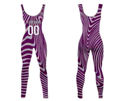 Custom women sleeveless dance bodysuit  rhythm shine - Dance-bodysuits