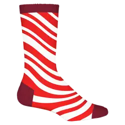 Custom christmas  adult youth unisex solid socks - Socks