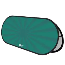Custom popup banner green sunburst horizontal - Pop-up-banners
