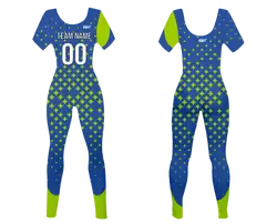 Custom women short sleeve dance bodysuit starstruck - Dance-bodysuits