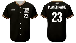 Custom onyx adult youth unisex full buttons softball jersey - Jersey