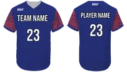 Custom sleeve  design adult youth unisex softball jersey - Jersey