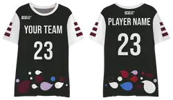 Custom moisture wicking black adult youth unisex shirt - Shirt