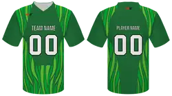 Custom grass nature adult youth unisex football jersey - Jersey