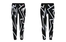 Custom black spandex adult youth leggings - Legging