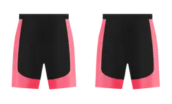 Custom black solids adult youth soccer shorts - Short