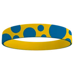 Custom wristband silicone shapes polka dot - Wristbands