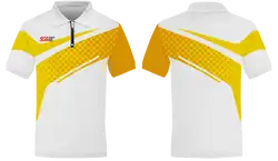 Custom golden white radiance adult youth unisex polo - Golf-polos