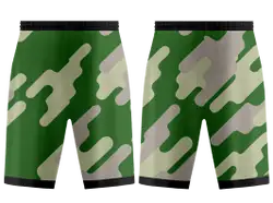 Custom army pixelated camo adult youth unisex basketball shorts - reversible uniform - Short