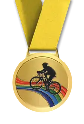 Bicycles gold medal award - Medals-awards