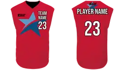 Custom single star sleeveless adult youth unisex softball jersey - Jersey
