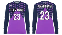 Custom multi v stars adult youth unisex long sleeves soccer jerseys - Jersey