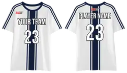 Custom cricket shirt adult youth unisex  precision line - Jersey