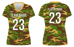 Custom simple  adult youth volleyball short sleeve jersey - Jersey