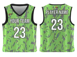 Custom splatter abstract adult youth unisex basketball jersey - reversible uniform - Jersey