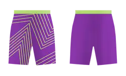 Custom sharp edge lines adult youth unisex soccer shorts - Short