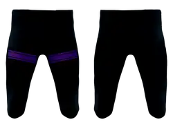 Custom  adult youth unisex football pants sleek striped elegance - Football-pants