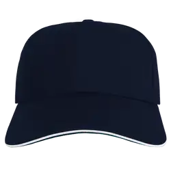 Custom adult youth unisex navy cap - Caps