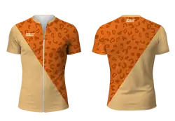 Custom figure skating zipper short sleeve jersey adult youth unisex prime performance - Figure-skating-jerseys