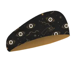 Custom galaxy design yoga headband - Yoga-headband