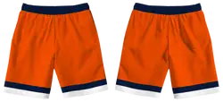 Custom shorts compression tights adult youth unisex tangerine - Track-shorts