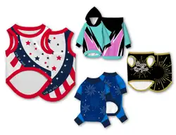 Custom pet holiday  basketball jersey star spangled - Pets-basketball-jersey